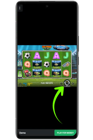 Big Bass Bonanza Football slot spin-knapp spelstart